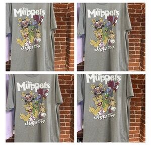 Disney Gray Muppets Short Sleeve Tee